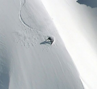 descensos en Nieve virgen